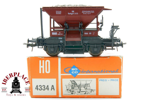 1:87 AC Roco 4334 A Güterwagen vagón mercancías DB 2415 H0 escala ho 00