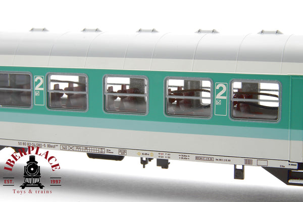 1:87 AC Roco 45485 Personenwagen vagón pasajeros con luz DB 50 80 82-34 H0 escala ho 00