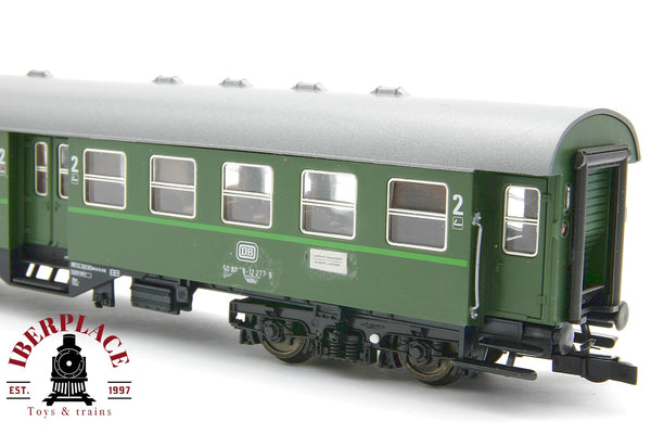 1:87 AC Roco 44362 Personenwagen vagon pasajeros  con luz DB 50 80 29-12 277-9 H0 escala ho 00