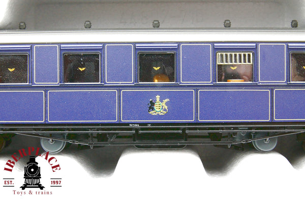 1:87 AC Roco 44807 Salonwagen K.Wü.Sts.B. vagón pasajeros con luz H0 escala ho 00