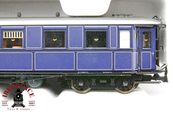 1:87 AC Roco 44807 Salonwagen K.Wü.Sts.B. vagón pasajeros con luz H0 escala ho 00