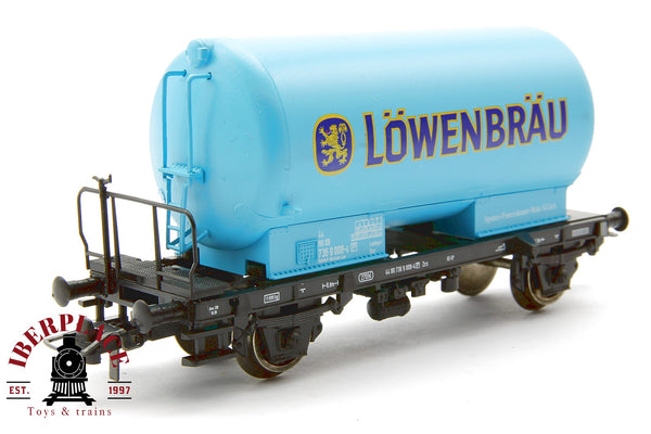 1:87 AC Roco 47063 Güterwagen vagón mercancías Löwenbräu DB 736 9 008-4 H0 escala ho 00