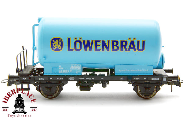 1:87 AC Roco 47063 Güterwagen vagón mercancías Löwenbräu DB 736 9 008-4 H0 escala ho 00