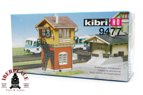 1:87 Kibri 9477 casa de vigilancia ferroviaria 13x5,5x11cm H0 escala ho 00