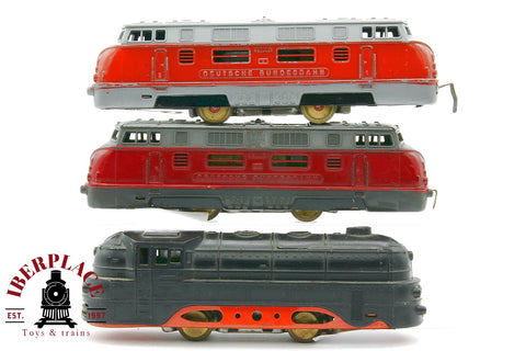 1:87 DC HWN Set Bastler DDR GDR Modelle Lokomotiven V200 & stromlinie H0 escala ho 00