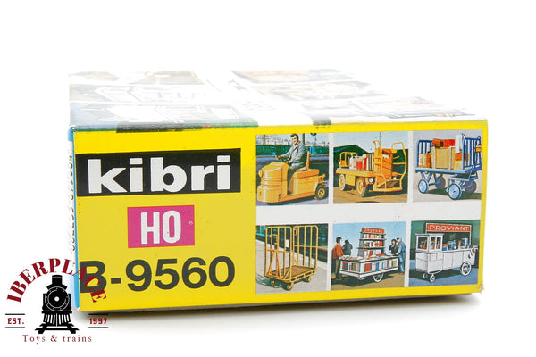 1:87 Kibri B-9560 Bahnhof Plattform LKW & Verkäufer  camion y vendedor H0 escala ho 00