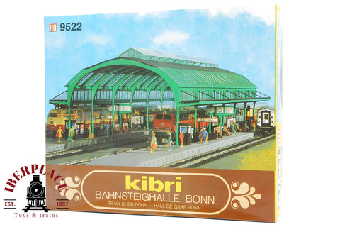 1:87 Kibri B-9522 Bahnsteighalle Bonn plataforma de estación 43x22x13.8cm H0 escala ho 00