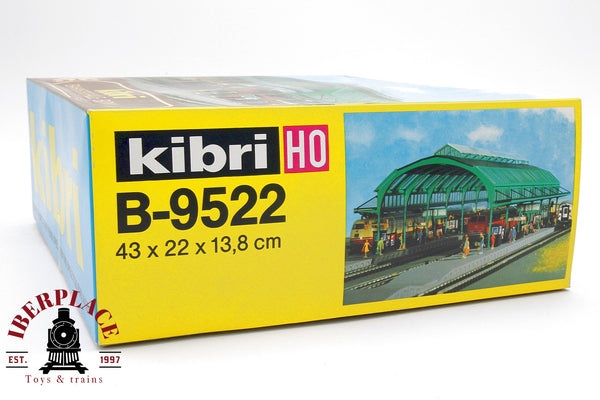 1:87 Kibri B-9522 Bahnsteighalle Bonn plataforma de estación 43x22x13.8cm H0 escala ho 00