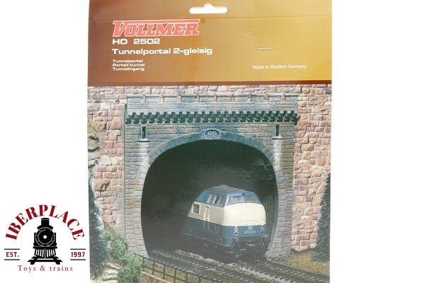 1:87 Vollmer 2502 Tunnelportal 2 gleisig Portal del túnel 2 vías H0 escala ho 00