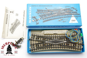 1:87 Märklin 5207 Doppelte Kreuzungsweiche travesía de cruce H0 escala ho 00