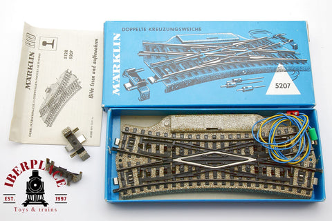 1:87 Märklin 5207 Doppelte Kreuzungsweiche travesía de cruce H0 escala ho 00