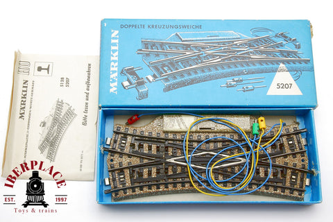 1:87 Märklin 5207 Doppelte Kreuzungsweiche travesía de cruce H0 escala ho 00