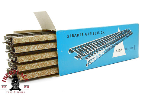 1:87 NEW Märklin 5106 10x Gerades Gleisstück vías rectas sistema M H0 escala ho 00