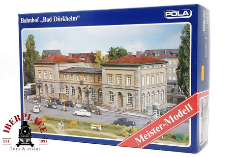 1:87 POLA 654 Meister Modell Bahnhof Bad Dürkheim estación de tren 500x225x165mm H0 escala ho 00