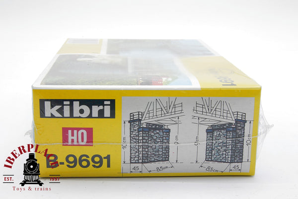 1:87 Kibri B-9691  Brückenkopf Bausatz muelle de puente H0 escala ho 00