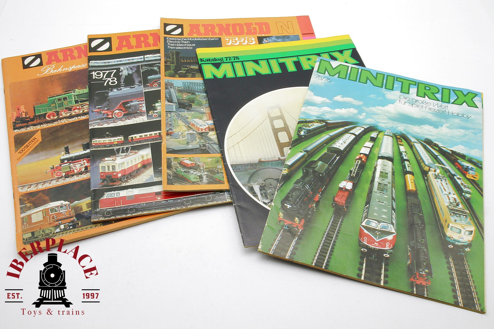 1:160 Arnold Minitrix Katalog catalogos antiguos 77/78 75/76 N escala