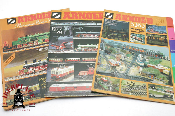 1:160 Arnold Minitrix Katalog catalogos antiguos 77/78 75/76 N escala