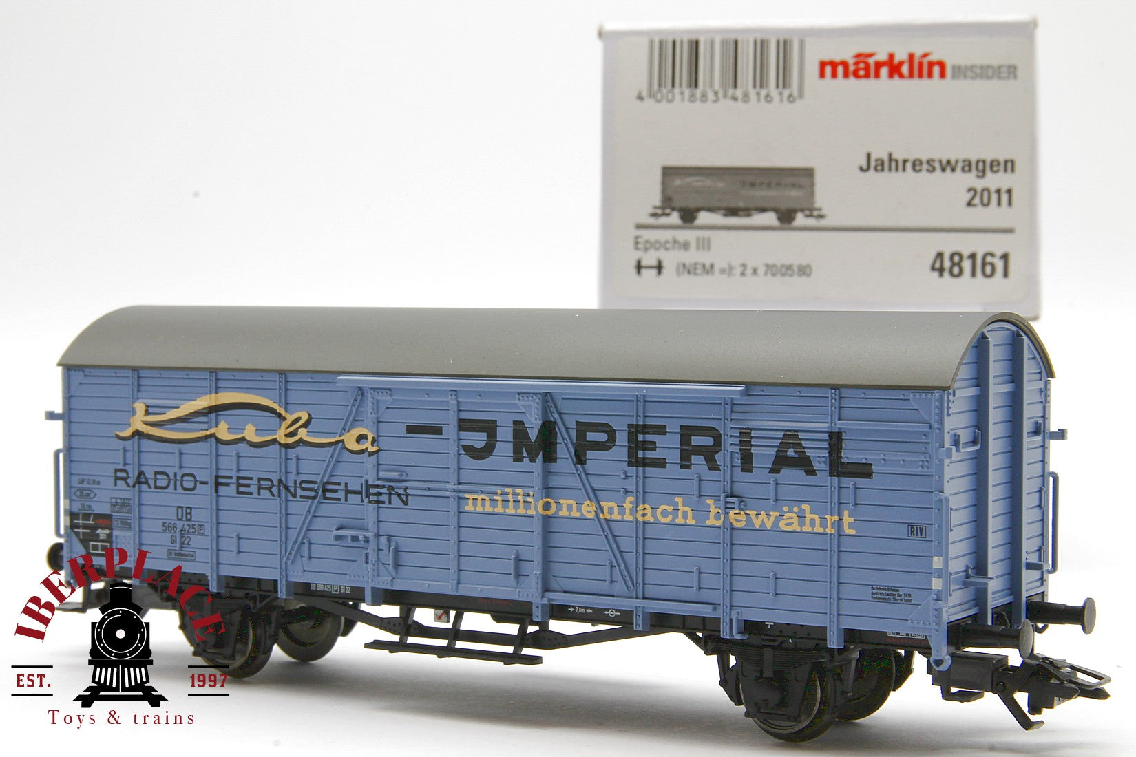 Märklin insider 48161 vagón mercancías DB 566 425 H0 escala 1:87 ho 00