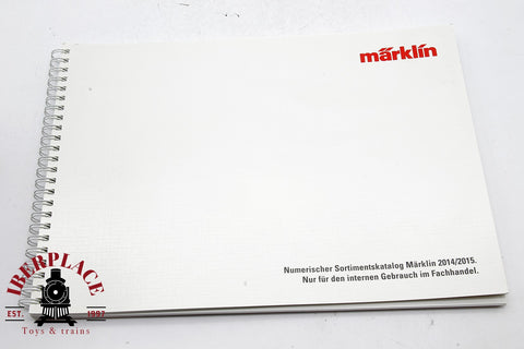 Märklin Catálogo 2014/2015 H0 escala 1:87 ho 00