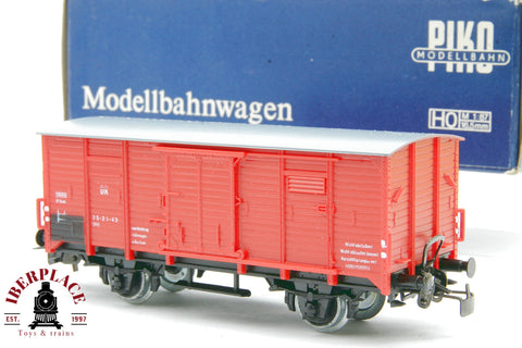 1:87 DC PIKO 5/6515/010 vagón mercancías DR Güterwagen H0 Escala ho 00 Modelismo