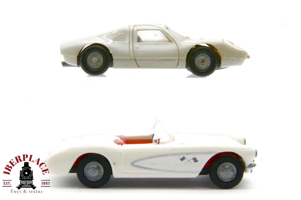 1/87 WIKING Praline 2x coche Turismo Porsche Corvette ho 00 Automodelismo