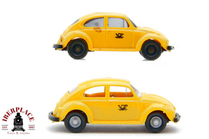 1/87 WIKING 2x Volkswagen VW 1300 Deutsche Post  ho 00 Automodelismo