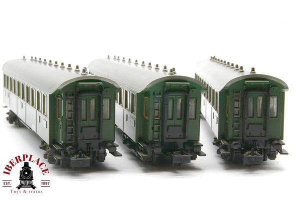 1:87 AC Märklin 7x 4143 4136 4137 vagones pasajeros DRG Ep II H0 Escala ho 00