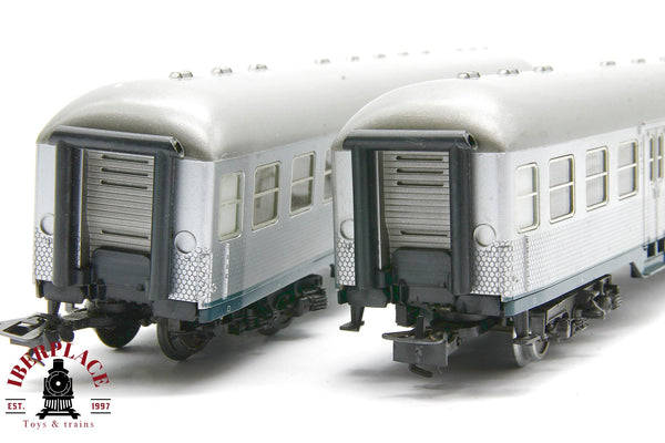 1:87 AC Märklin 4x 4159 4158 vagones pasajeros DB Silberlinge H0 Escala ho 00