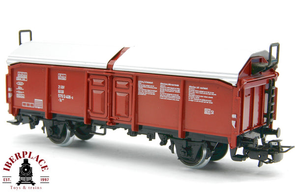 1:87 AC Märklin 4619 vagón mercancías con techo corredizo DB Ep 3 H0 Escala ho 00