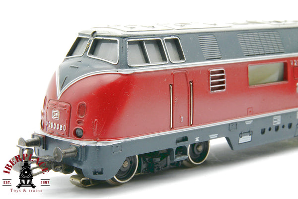 1:87 AC Märklin 3021 Locomotora Diesel DB 200 060 en metal H0 escala ho 00