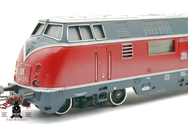 1:87 AC Märklin 3021 Locomotora Diesel DB 200 060 en metal H0 escala ho 00