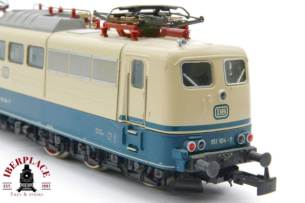 1:87 AC Märklin 3058 Locomotora eléctrica DB 151 104-7 H0 escala ho 00