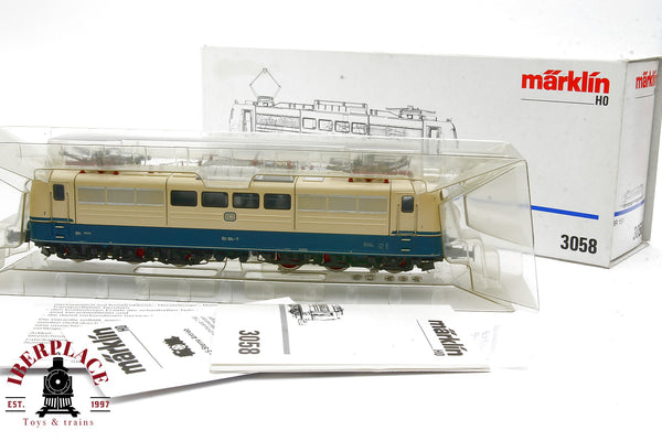 1:87 AC Märklin 3058 Locomotora eléctrica DB 151 104-7 H0 escala ho 00