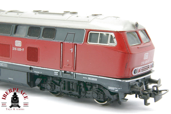 1:87 AC Märklin Locomotora Diesel DB 216 025-7 H0 escala ho 00