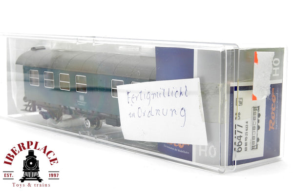 1:87 AC Roco 66477 Personenwagen vagón pasajeros con luz DB 60 80 99-25 622-4 H0 escala ho 00