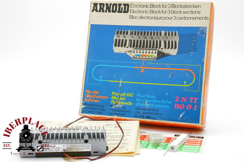 1:160 Arnold 7691 Electronic-Block EB für 3 Blockstrecken Gleichstrombahnen N escala