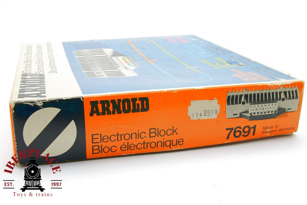 1:160 Arnold 7691 Electronic-Block EB für 3 Blockstrecken Gleichstrombahnen N escala