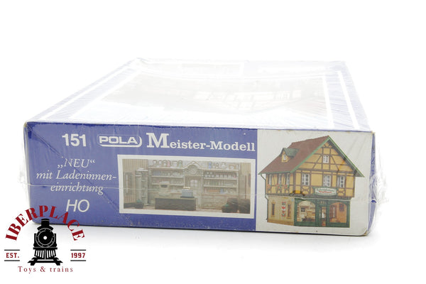 1:87 NEW Pola 151 Meister-modell Kolonialwarenladen tienda de artículos coloniales H0 escala ho 00