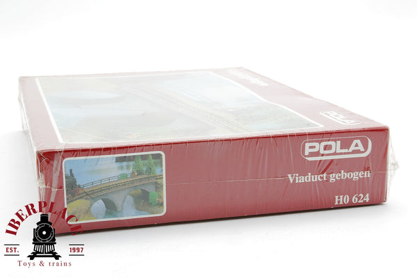 1:87 NEW Pola 624 Viadukt gebogen Viaducto curvo 205x63x63mm  Radius 357mm  H0 escala ho 00