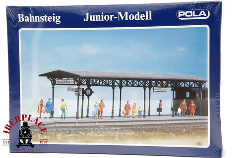 1:87 POLA 311005 Junior Modell Bahnsteig Anden 2 piezas 360x56x60mm H0 escala ho 00
