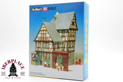 1:87 New  Kibri 8452 Fachwerkhaus casa con entramado de madera 14x13.5x16cm H0 escala ho 00