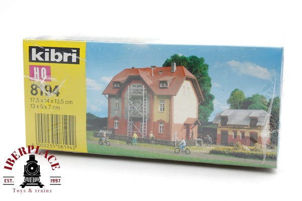 1:87 New Kibri  8194 Wohnhaus casa unifamiliar con andamio H0 escala ho 00