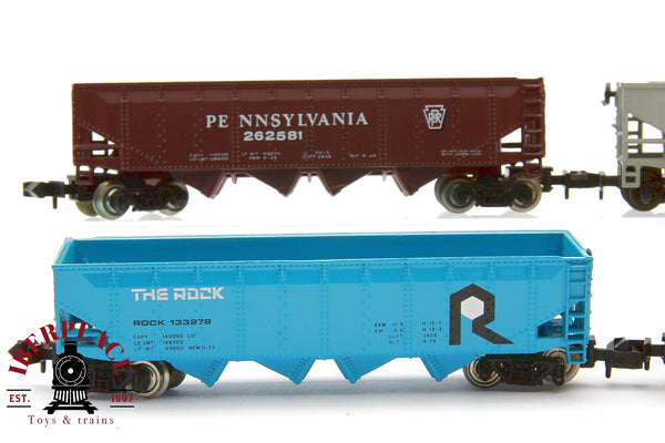 1:160 4x Bachmann Güterwagen Southern P. Peabody Pennsylvania vagones mercancías  N escala