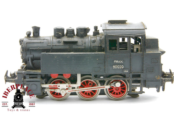 1:87 DC Trix Dampflok für Ersatzteile 80020 locomotora de vapor piezas o restaurar H0 escala ho 00