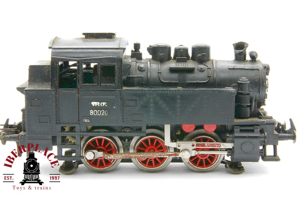 1:87 DC Trix Dampflok für Ersatzteile 80020 locomotora de vapor piezas o restaurar H0 escala ho 00