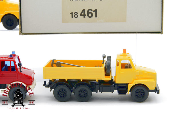 1/87 New Wiking 18 461 Volvo Abschleppwagen camión grúa y camion de bomberos H0 00 escala