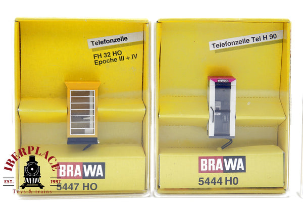 1:87 Brawa 4x 2679 5442 5444 Telefonzelle unbeleuchtet teléfono publico H0 escala ho 00