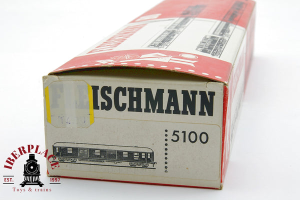 1:87 DC Fleischmann 5100 Gepäckwagen DB 106096 vagón equipajes H0 escala ho 00