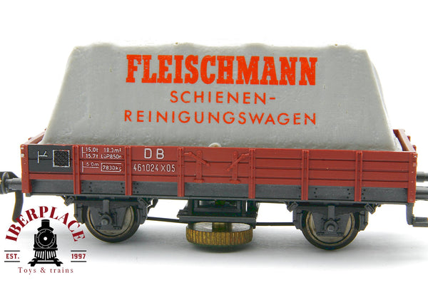 1:87 DC Fleischmann 5569 Schienenreinigungswagen DB 461024 vagón limpieza de railes H0 escala ho 00