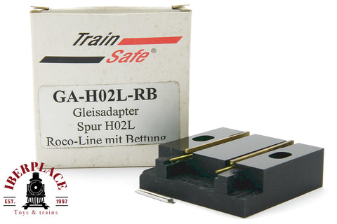 1:87 Train Safe GA H02L RB Gleisadapter Roco Line mit Bettung H0 escala ho 00
